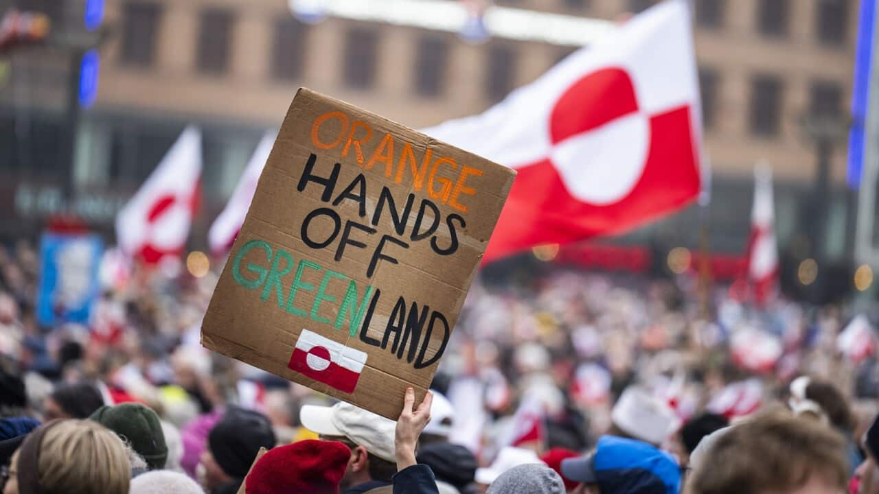 Protest In Copenhagen Against US Threats To Annex Greenland