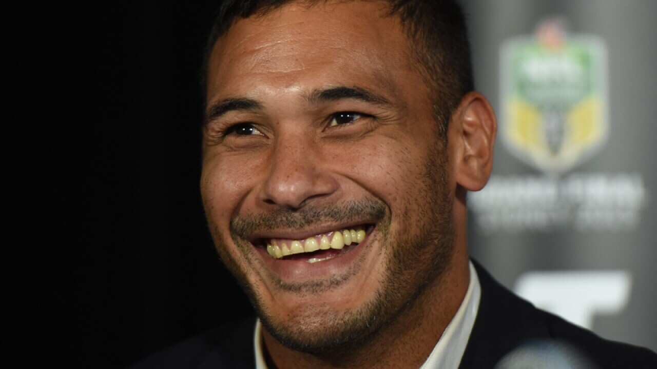 Brisbane Broncos captain Justin Hodges.
