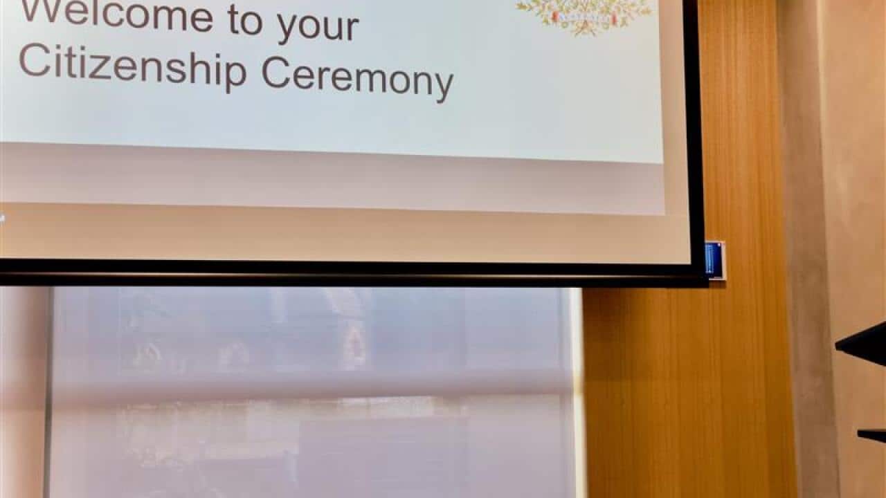 A representative image of an Australian citizenship ceremony.