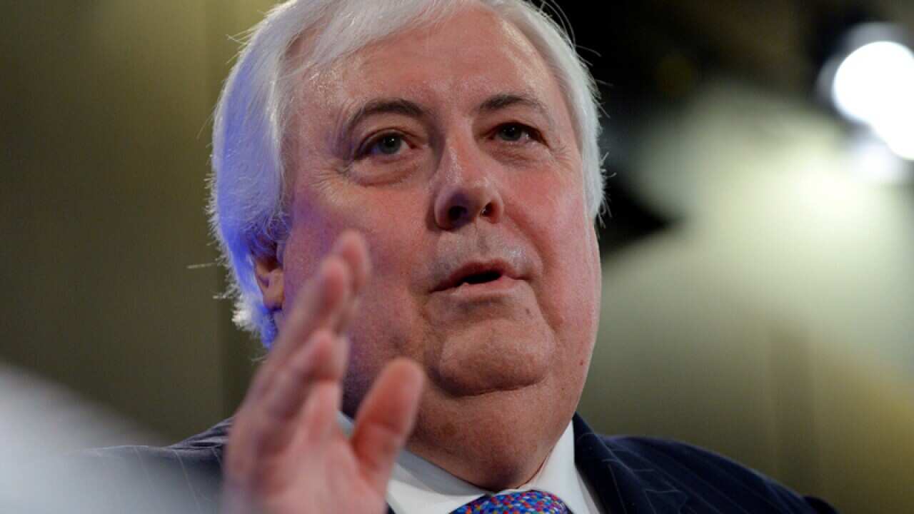 Mining magnate Clive Palmer