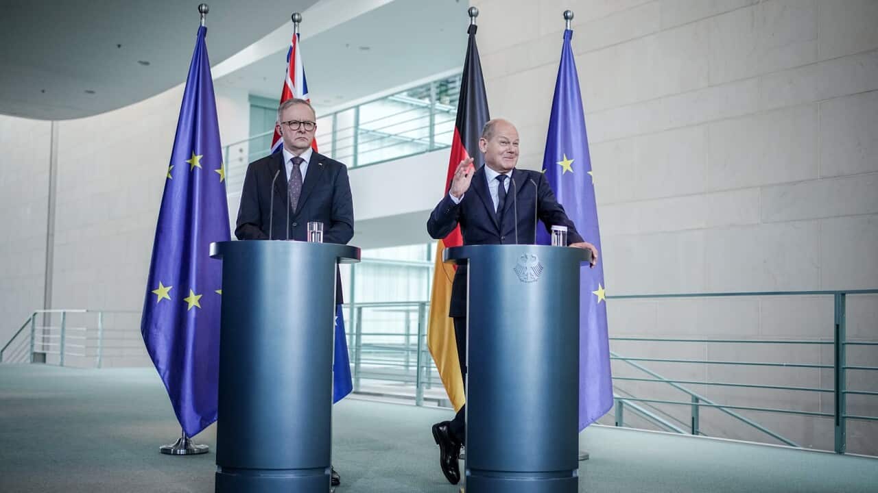 Prime Minister of Australia Albanese in Berlin