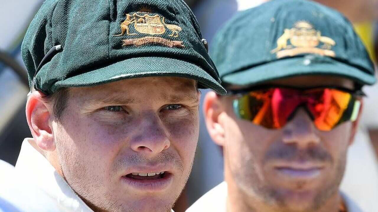 Steve Smith (left) and David Warner