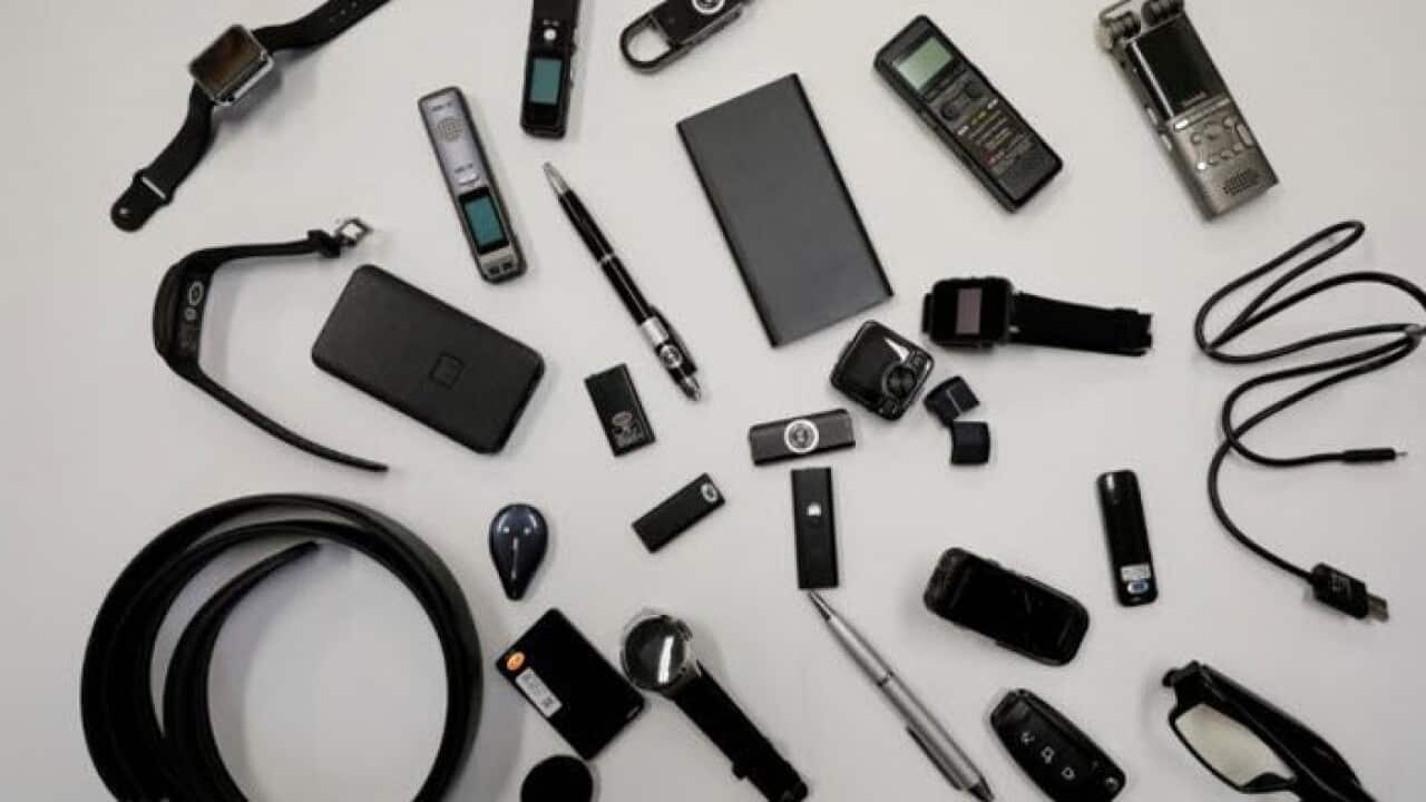 high-tech audio and video devices 