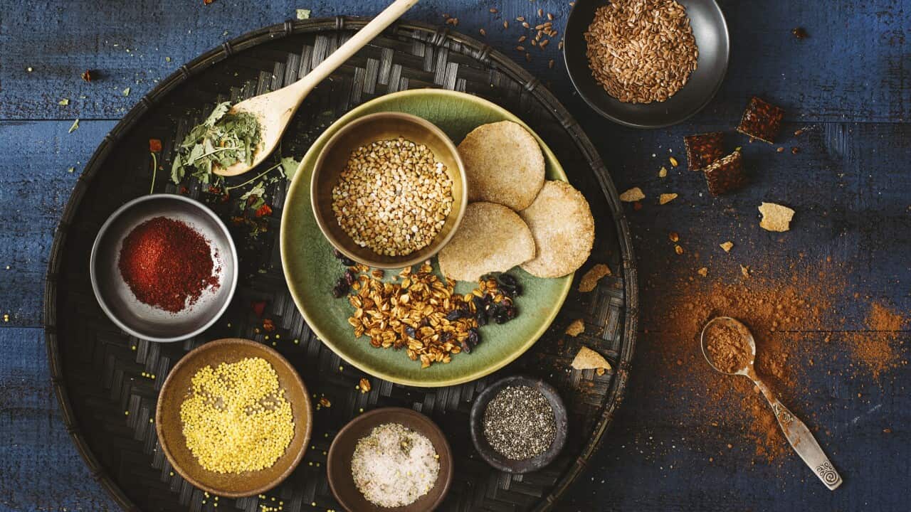 Healthy organic food ingredients