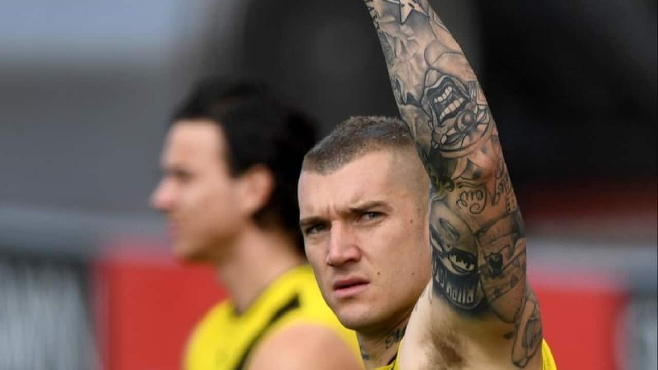 Richmond Tigers player Dustin Martin