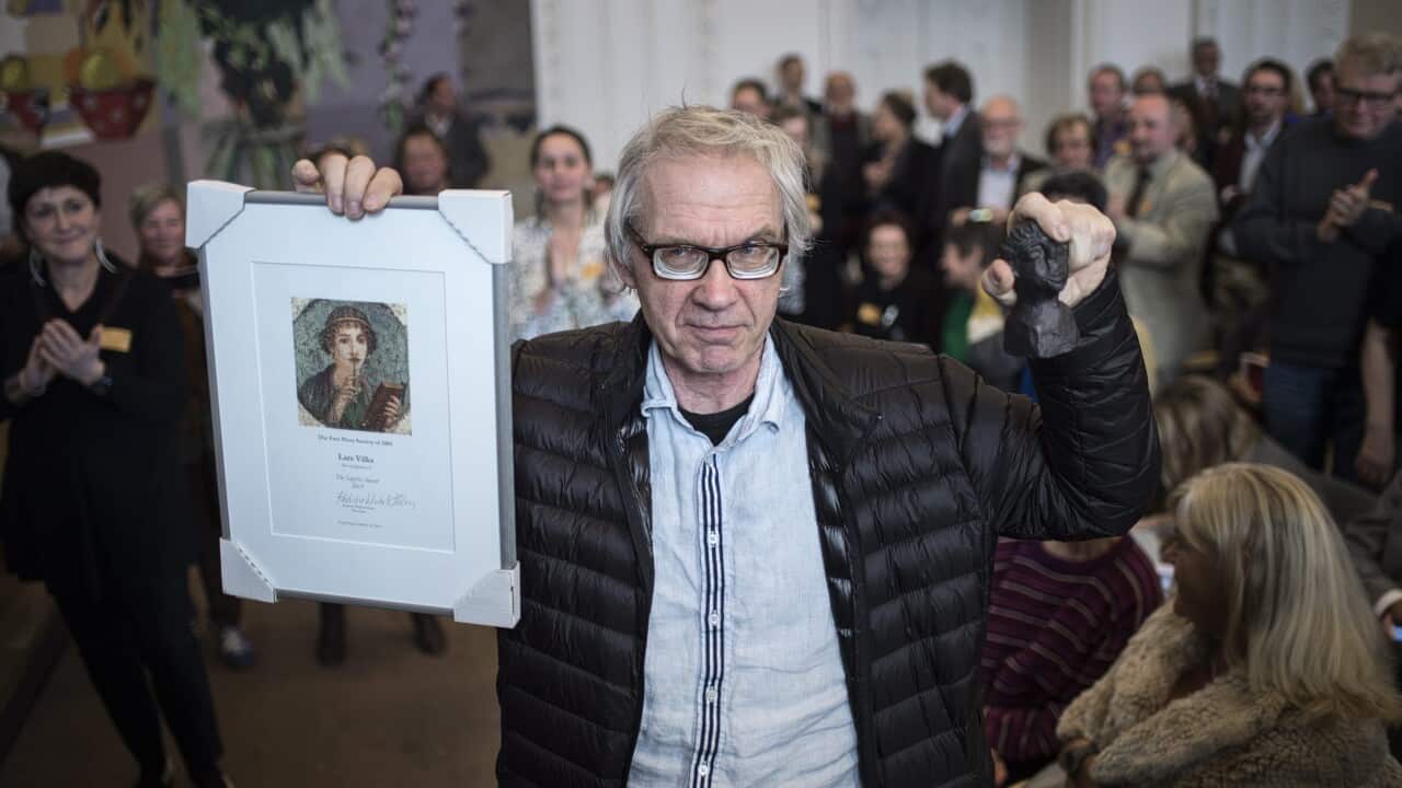 Cartoonist Lars Vilks receives Danish press freedom award