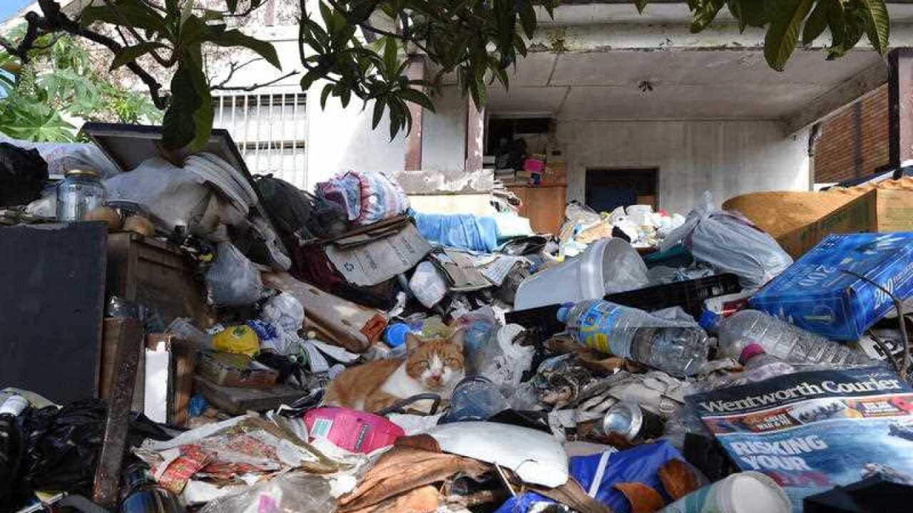 Decaying rubbish 