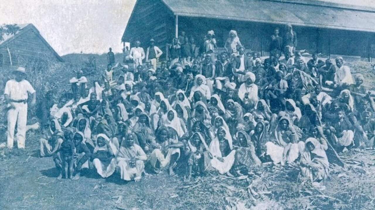 Group of Indian labourers sent to Fiji