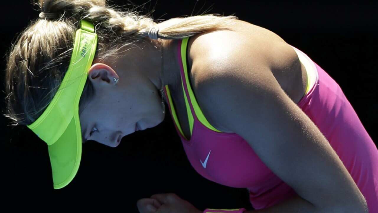 Canadian No.7 seed Eugenie Bouchard