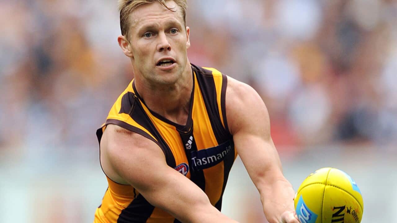 Hawks' Mitchell out for Dogs AFL clash