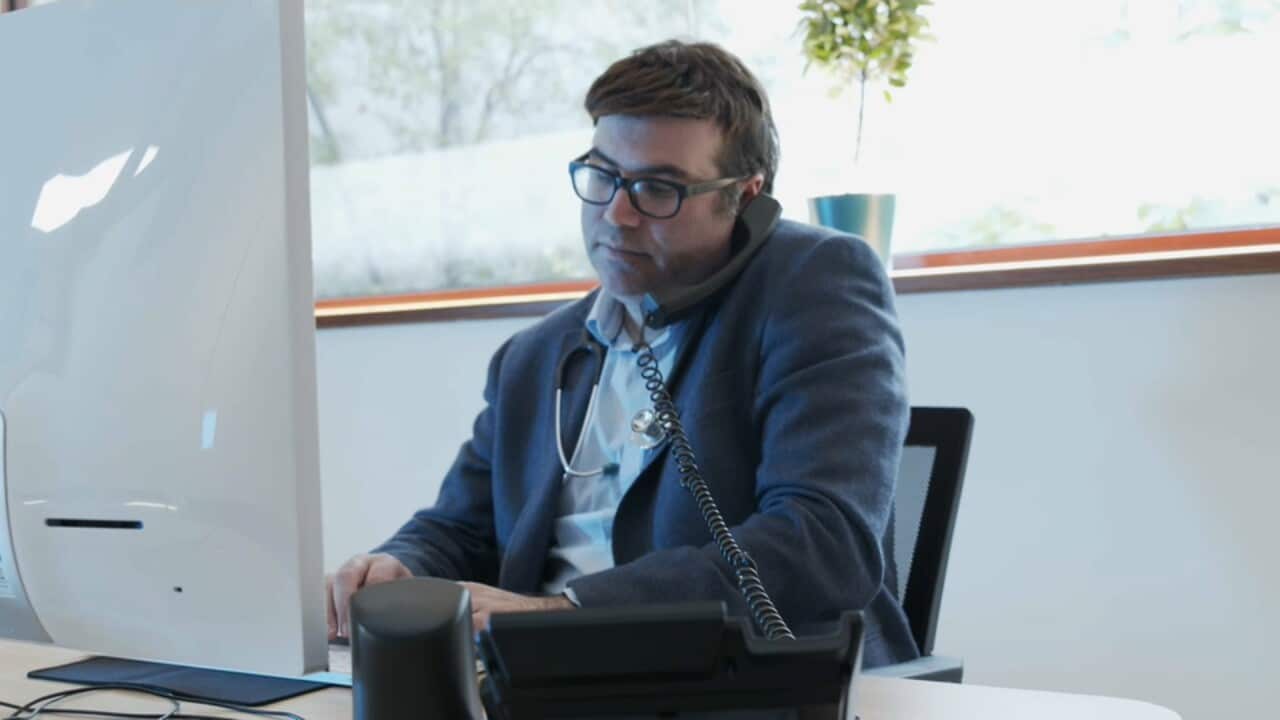 Dr Asher Freilich says the demand for Instant Scripts' telehealth services have increased ten-fold since the coronavirus pandemic. 