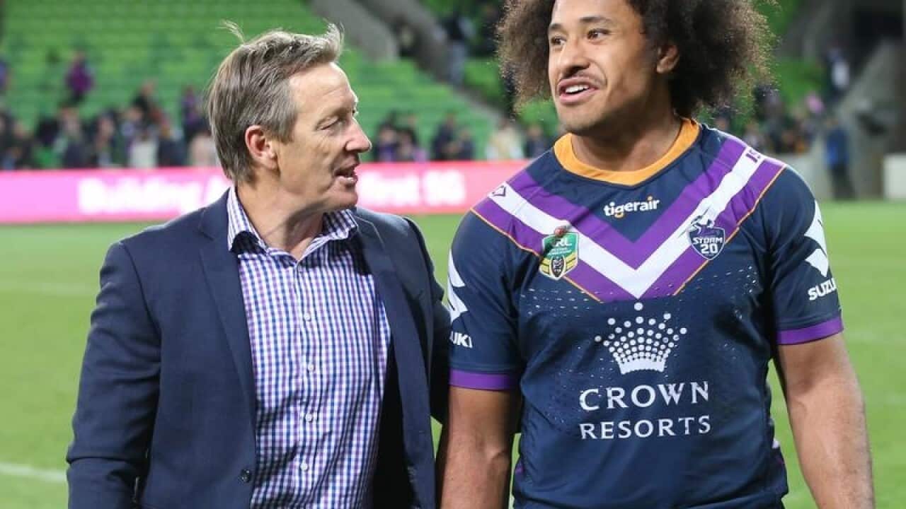 Craig Bellamy and Felise Kaufusi