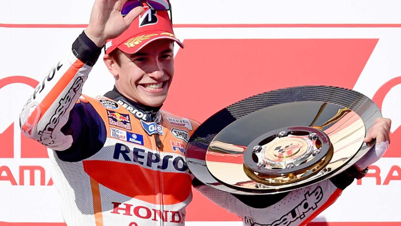 Spanish MotoGP star Marc Marquez