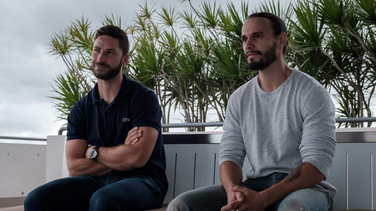 Damien Guerot and Silas Despreaux reflect on the 12 months since the deadly mass stabbing at Bondi Westfield shopping centre_credit_SBS French_Leo Roussel.jpg