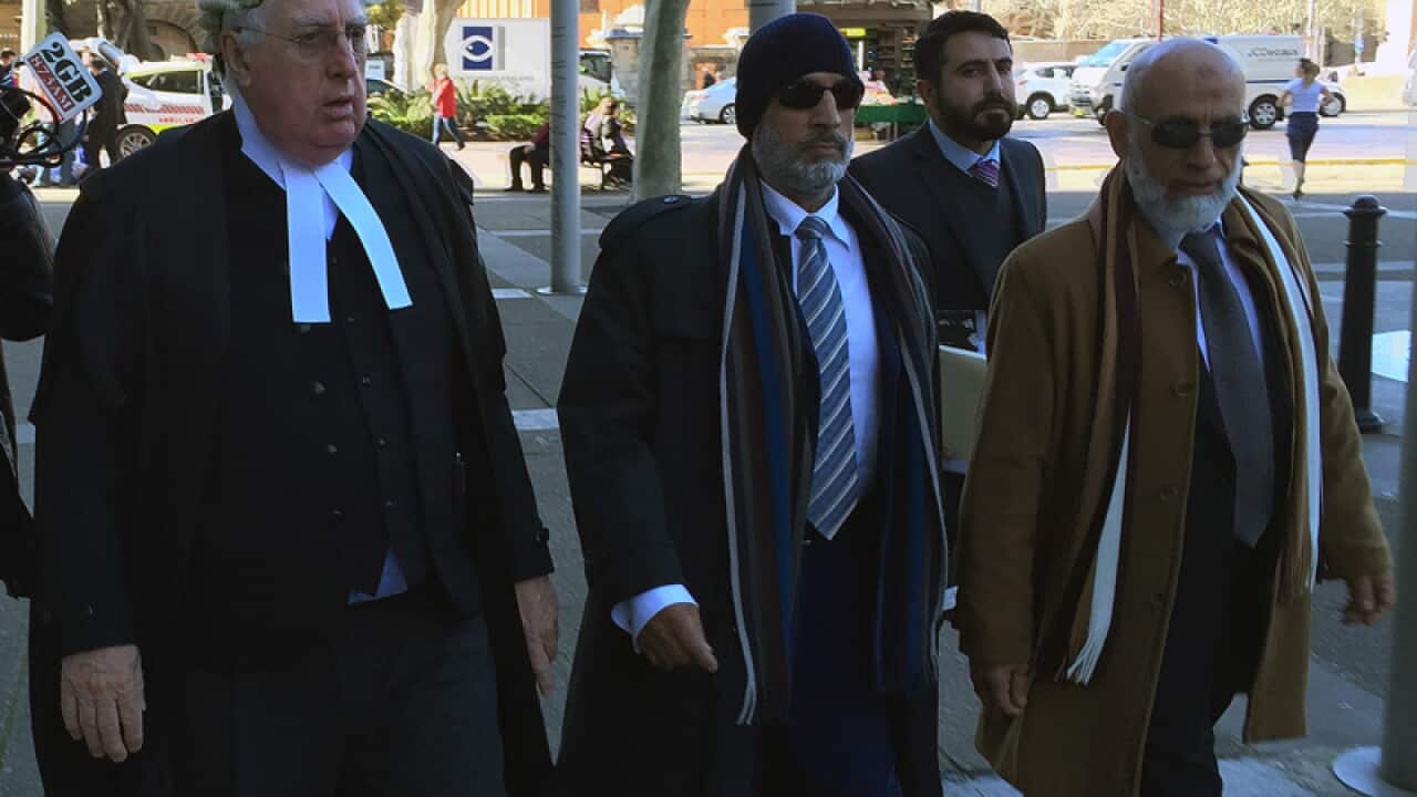 Mamdouh Elomar (right) and Ibrahim Elomar (centre)