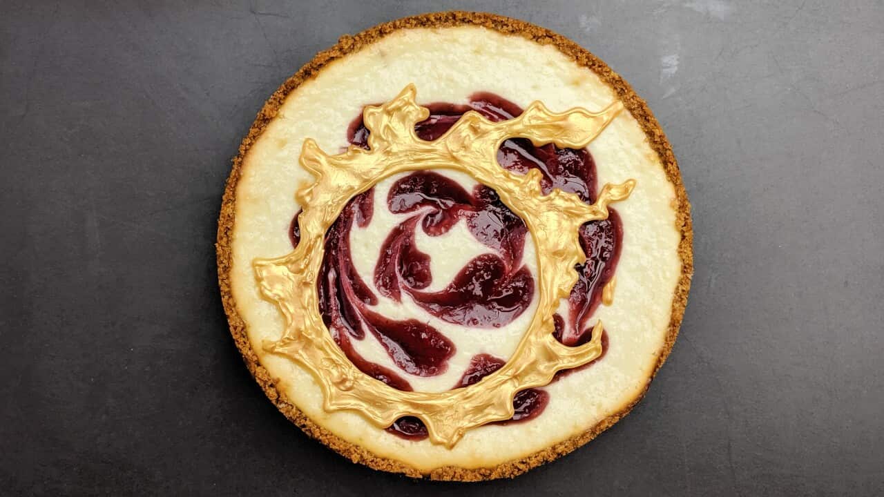 Pixieberry cheesecake