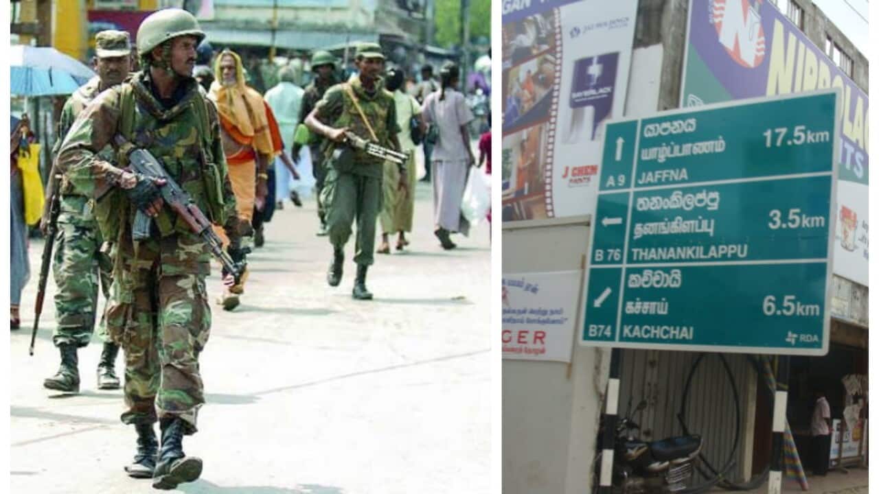 Sri Lanka army patrol has increased in North due to found locally manufactured bombs by a former LTTE member