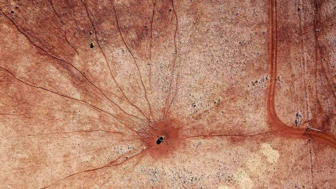 Drought seen from above