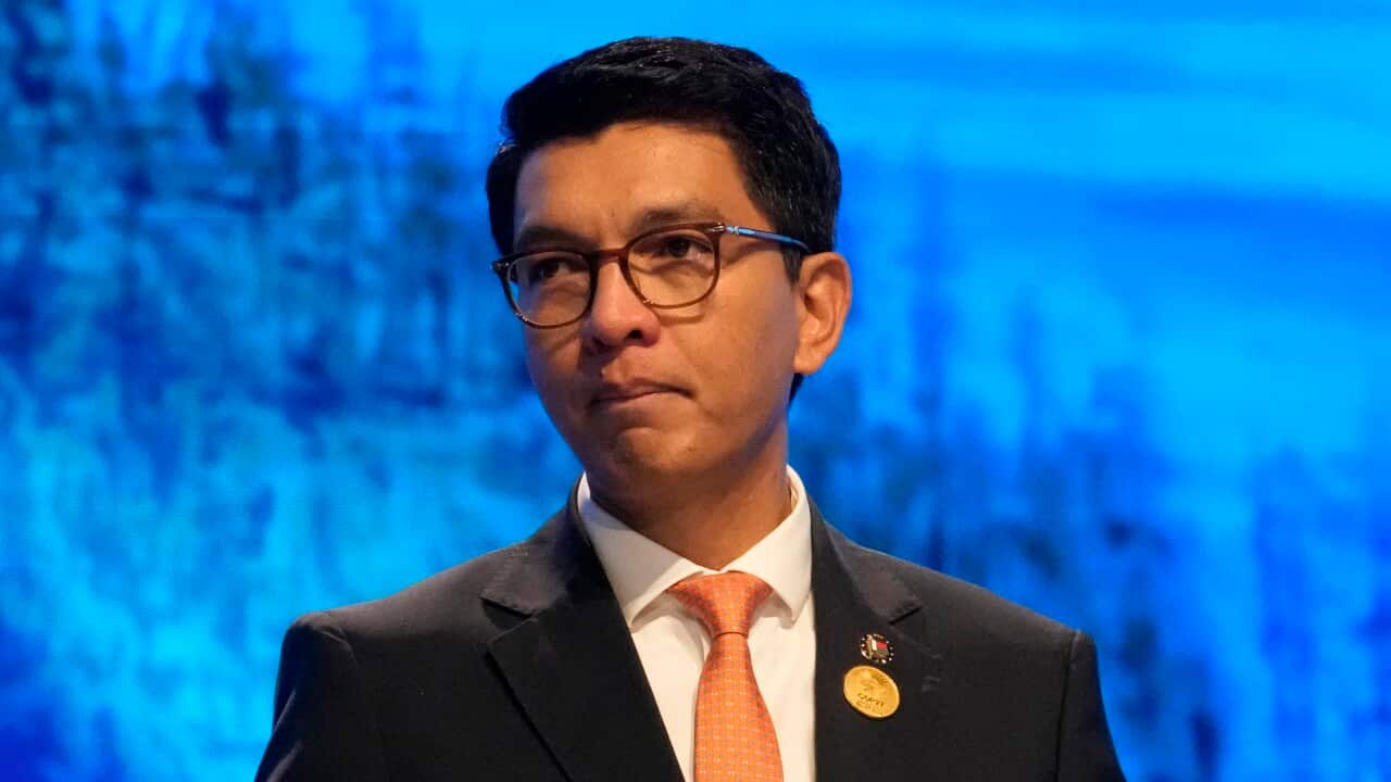 Andry Nirina Rajoelina, president of Madagascar