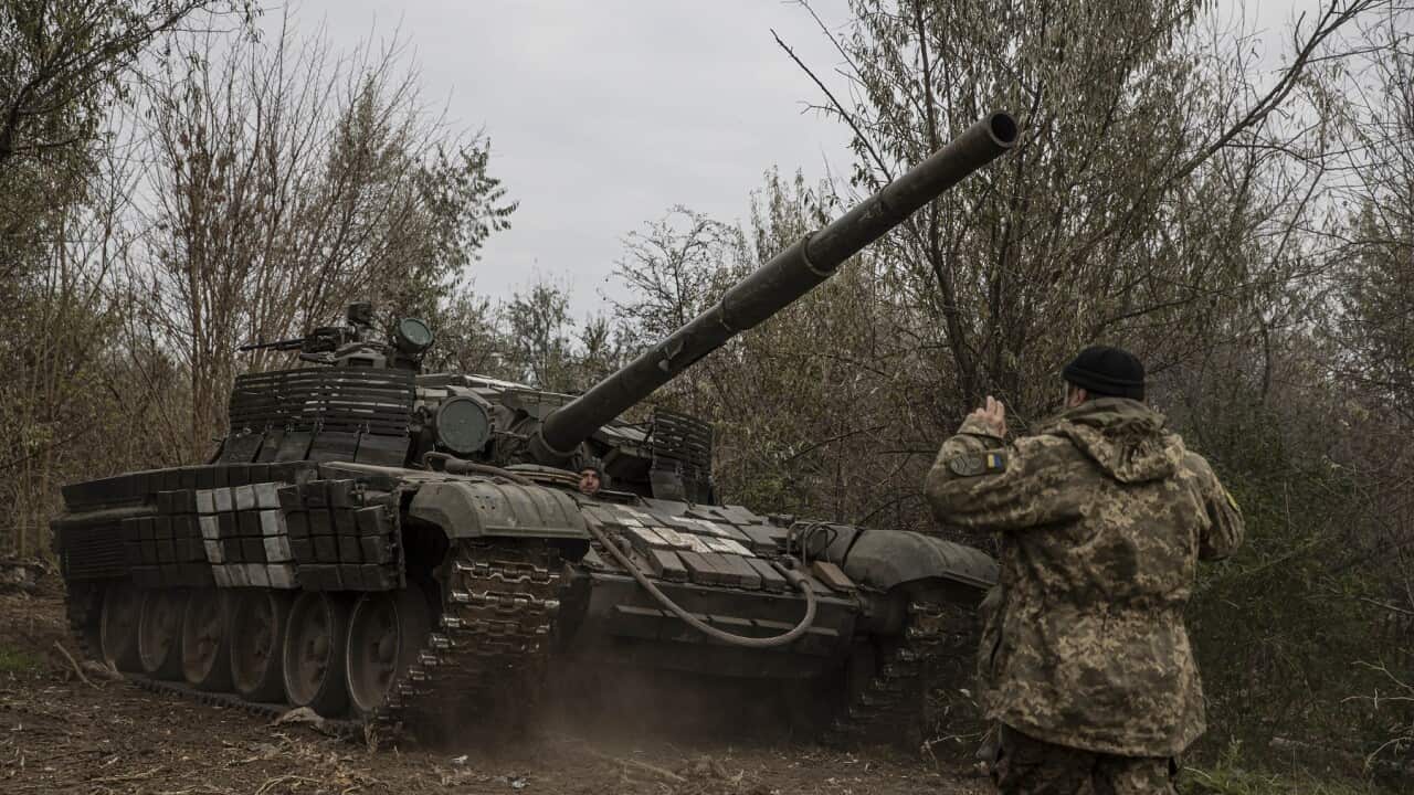 Ukrainian Armed Forces continue toward Kherson front in Ukraine