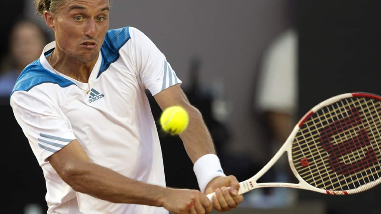 Alexandr Dolgopolov during the Rio Open