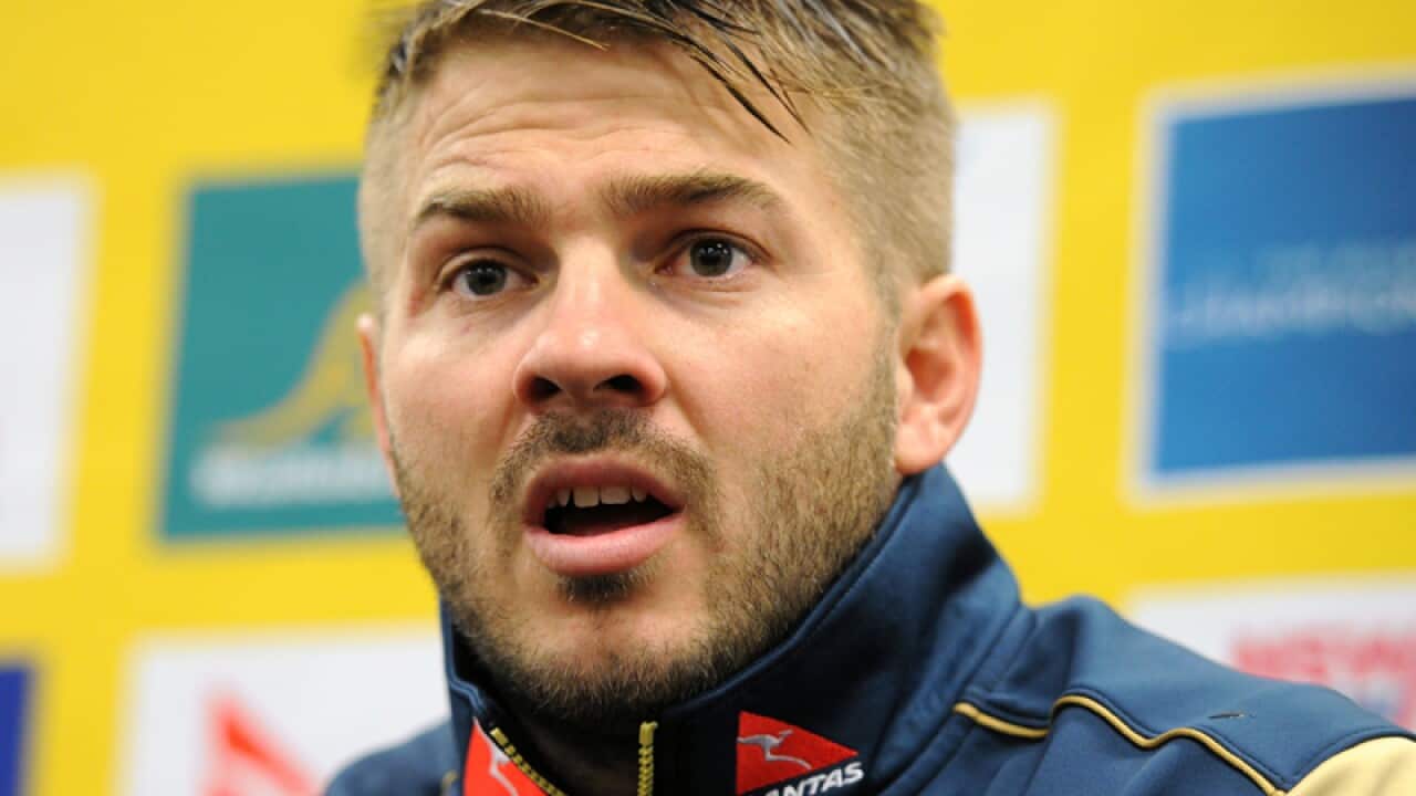 Wallabies back Drew Mitchell