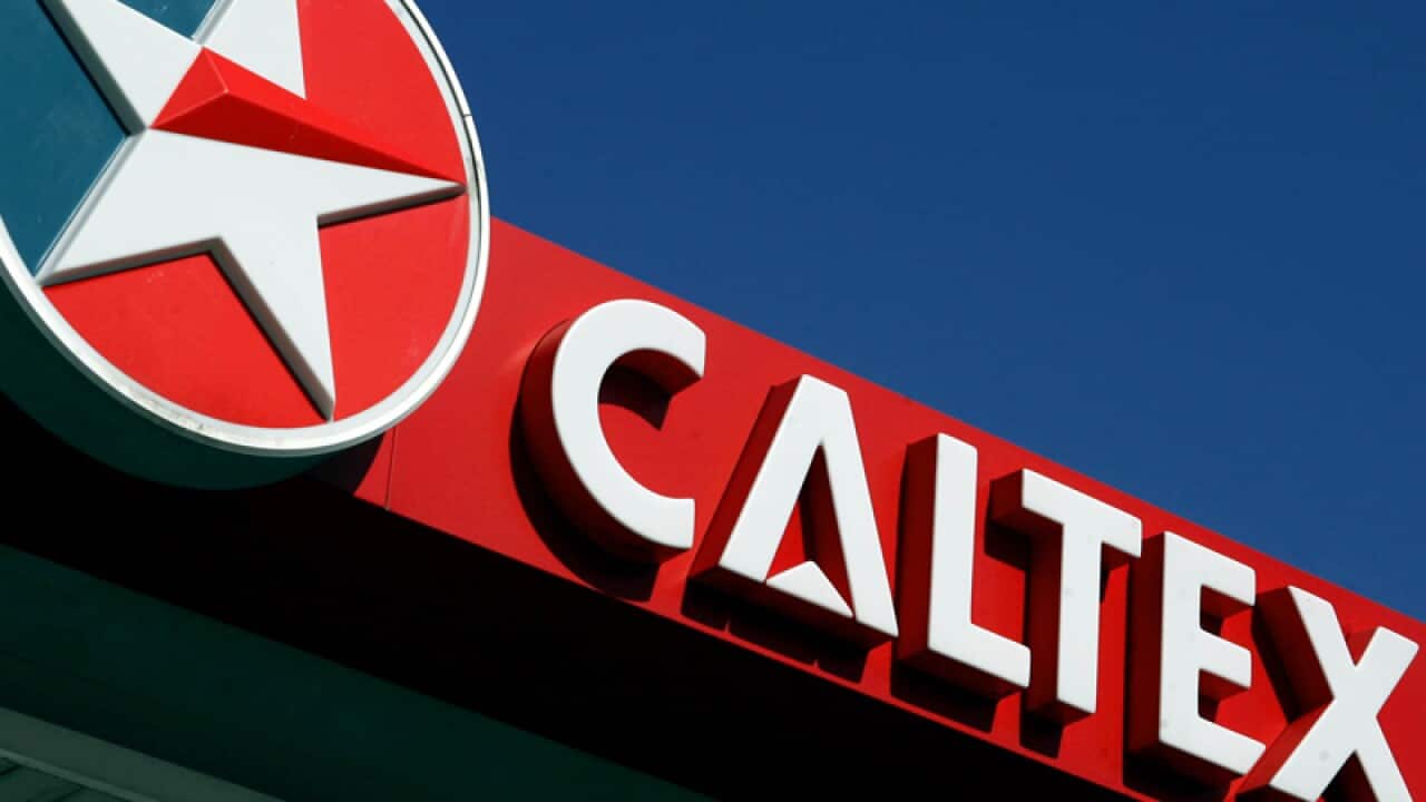 Caltex signage in Sydney