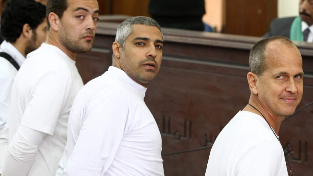 Detained Australian journalist Peter Greste