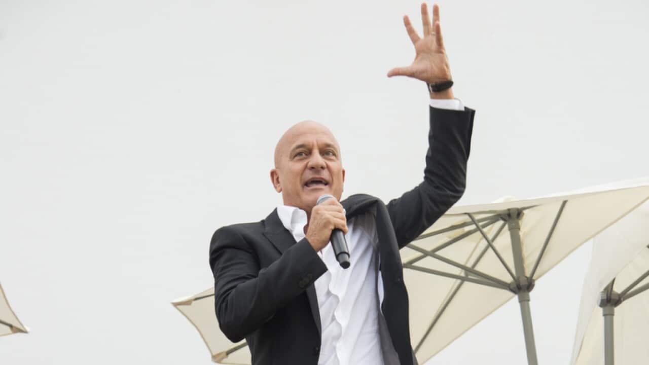 Milan, FuoriCinema (day 2) in the picture: Claudio Bisio.