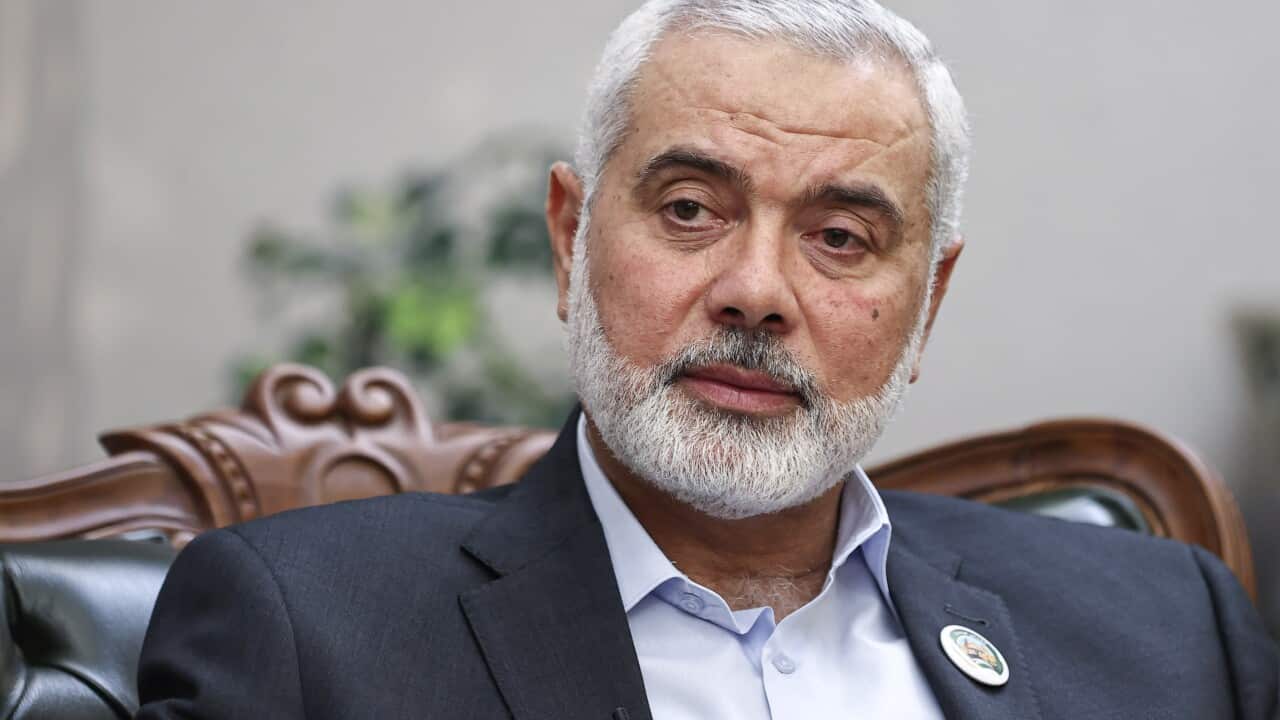 Chairman of Hamas Political Bureau Ismail Haniyeh in Istanbul