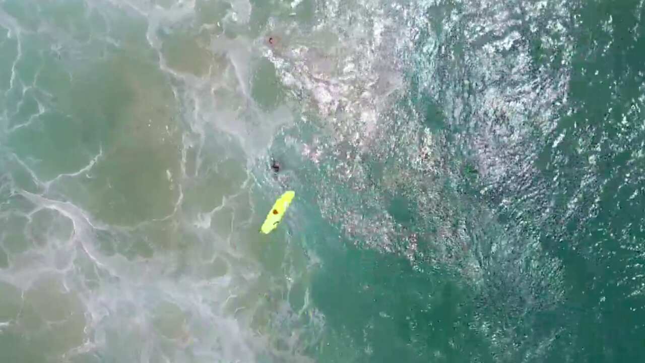 Drone saving lives