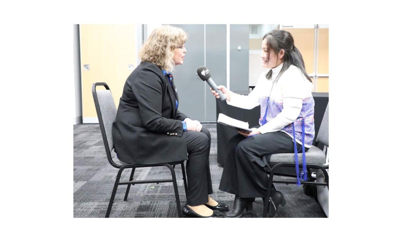 SBS Karen Program, Shah Paung interview Dr Jennie Barrera, CEO of Wyndham Community and Education Centre. 2.jpg