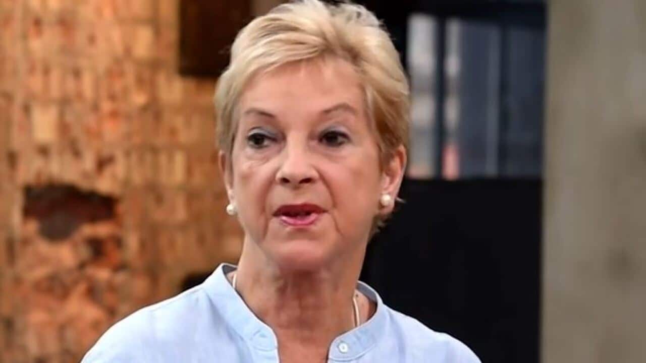 British broadcaster Joan Shenton won't be coming to Australia.