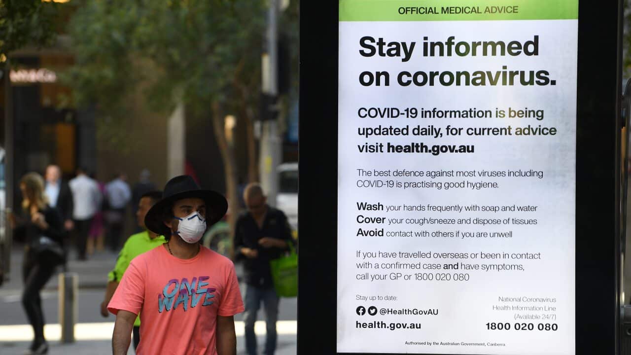 Coronavirus (COVID-19) Stay informed poster