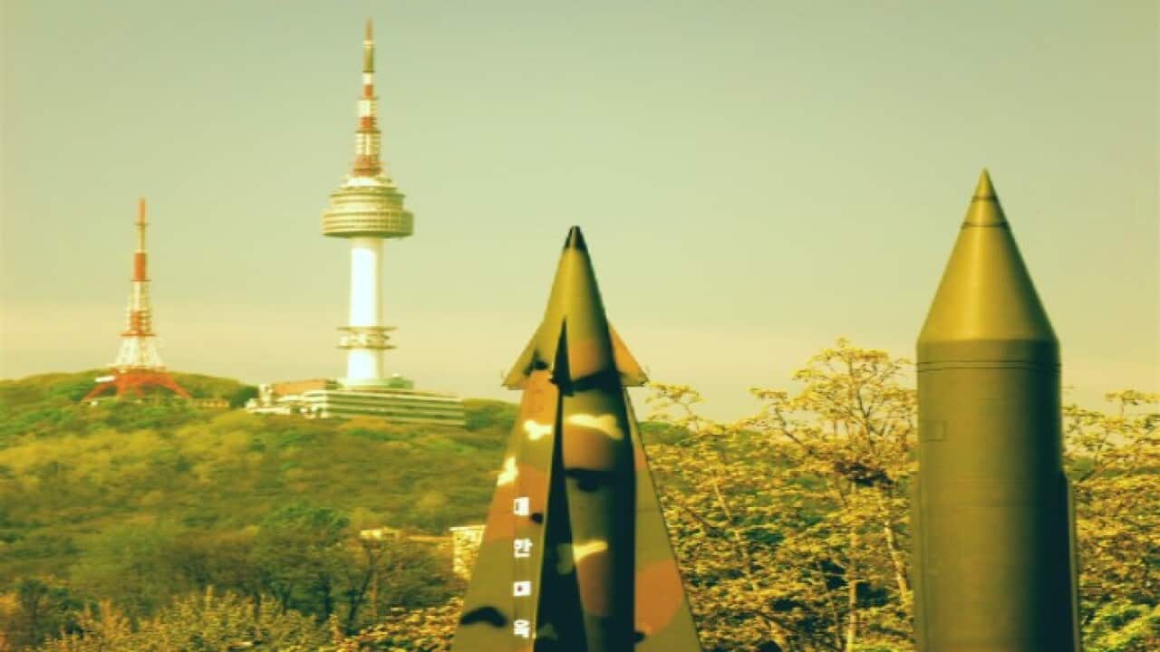 North Korean missiles