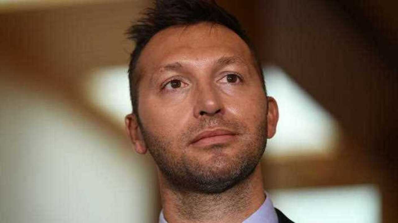Australian Olympic champion Ian Thorpe