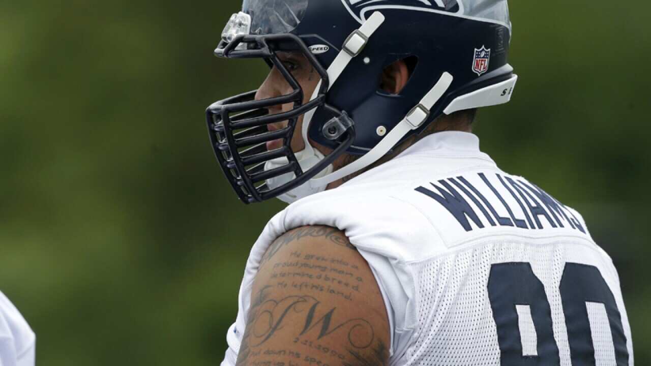 Australian NFL player Jesse Williams