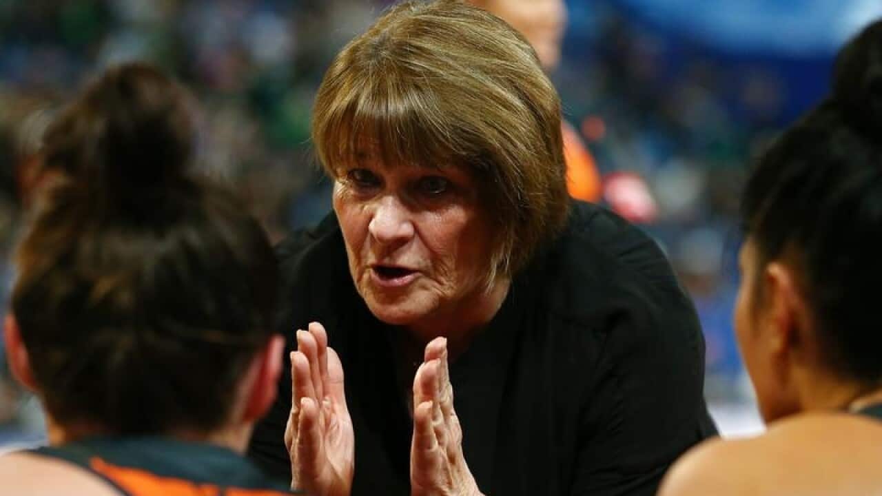 Giants head coach Julie Fitzgerald