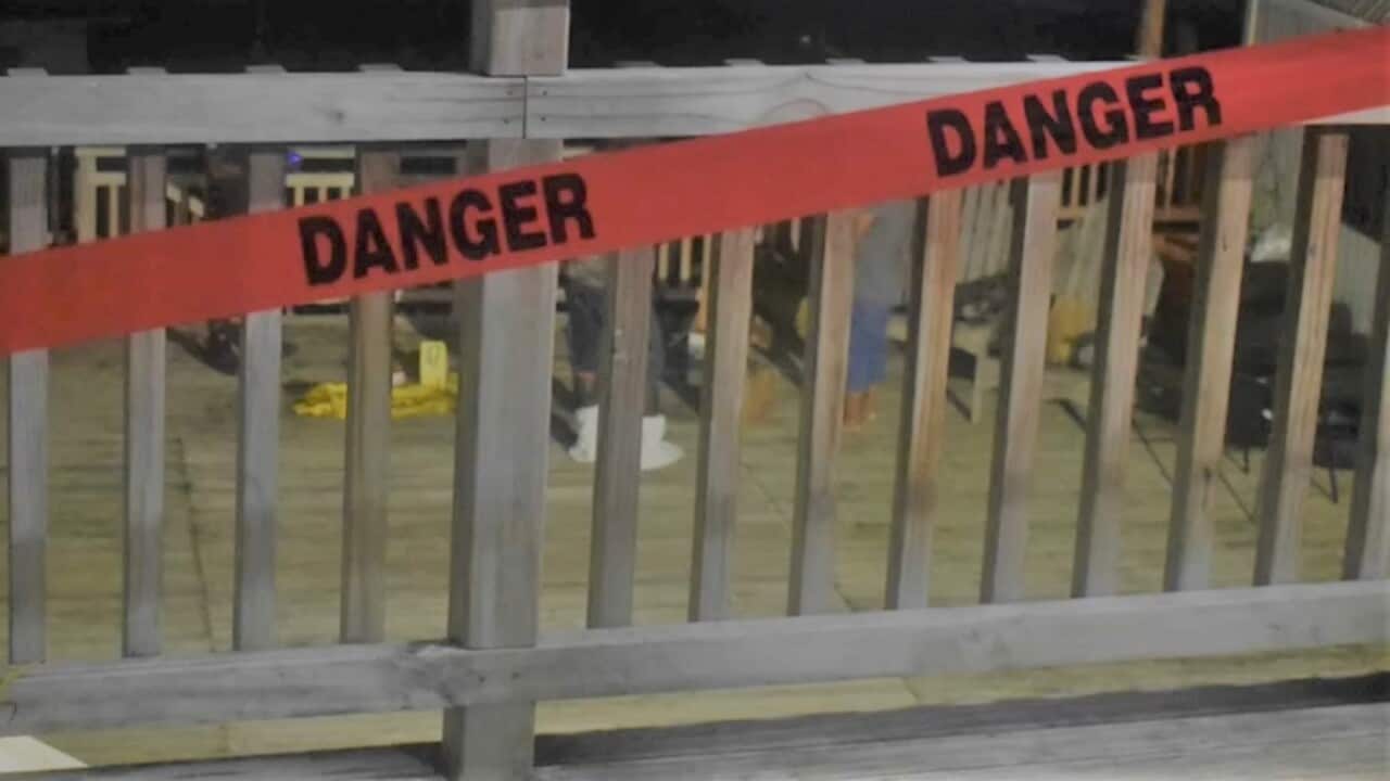 Bomb scene under investigation in Honiara.