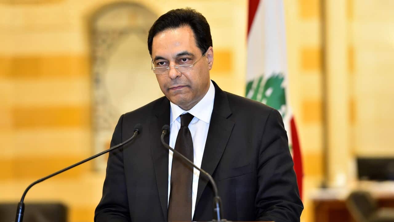 Lebanese Prime Minister Hassan Diab resigns