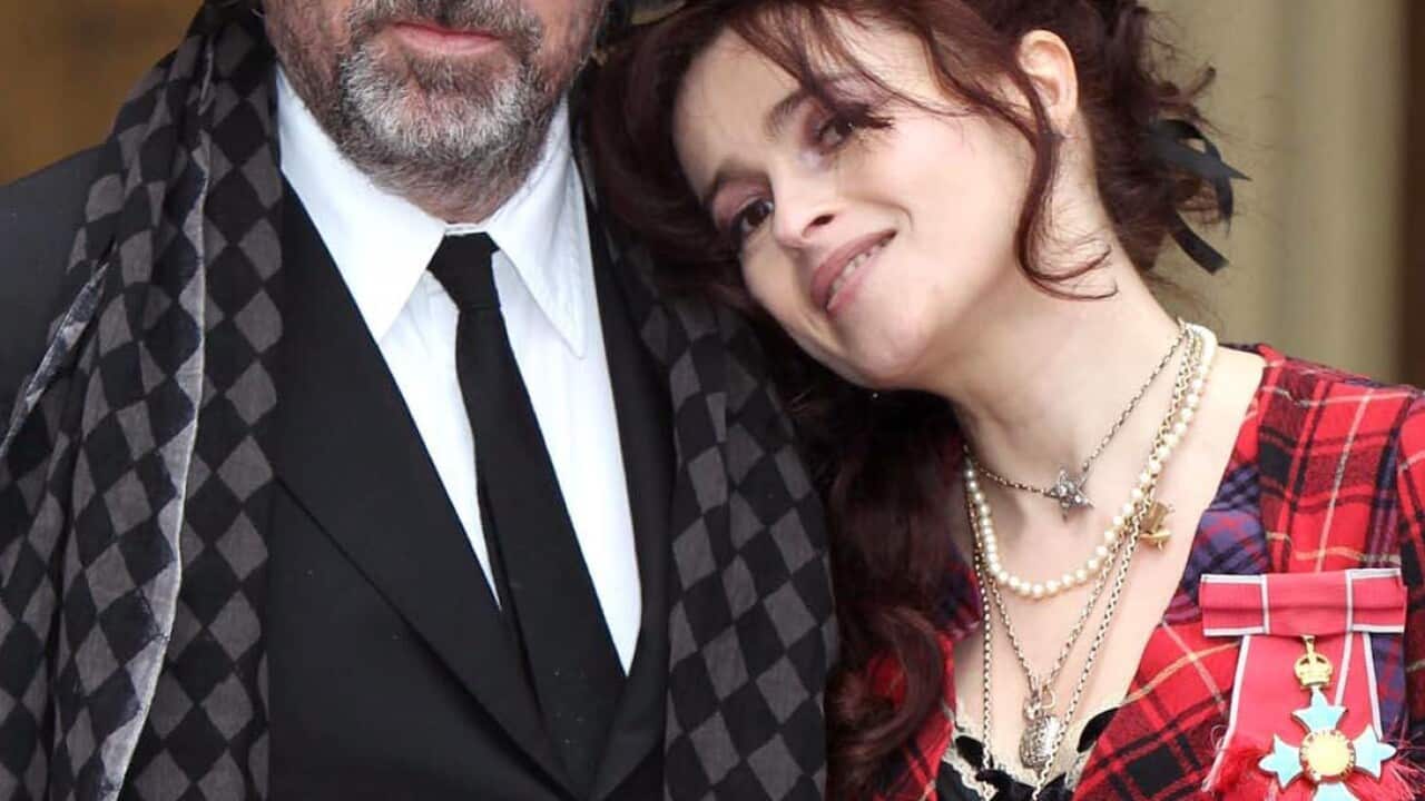 Tim Burton and Helena Bonham Carter in 2012. (Sean Dempsey/PA Wire)