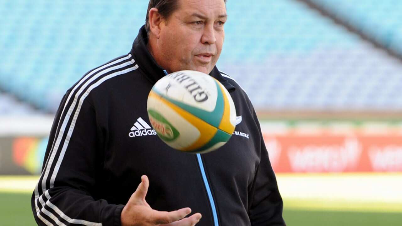 New Zealand All Blacks coach Steve Hansen