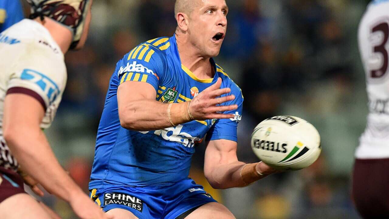 Jeff Robson of the Eels