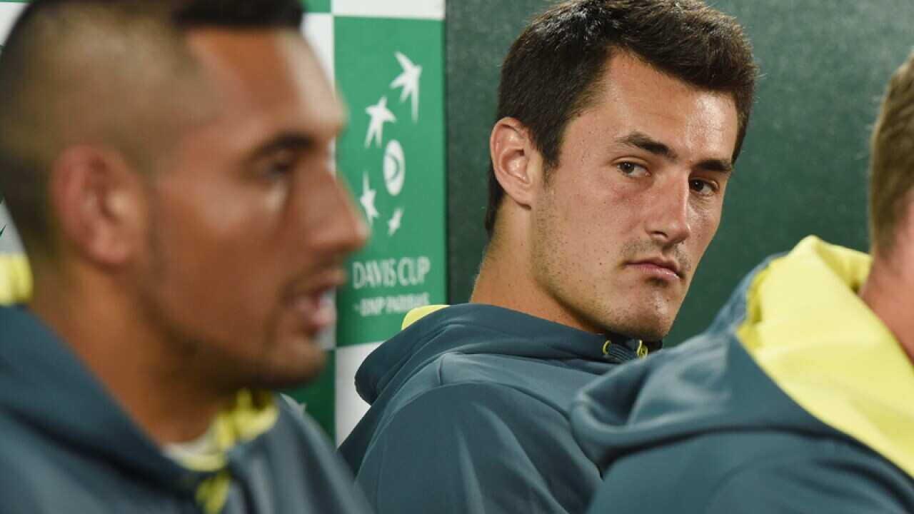 Australia's Nick Kyrgios, Bernard Tomic