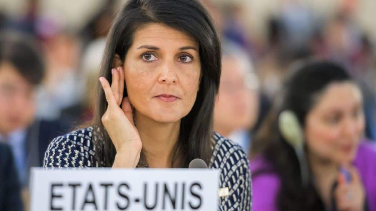US Ambassador to the United Nations Nikki Haley 