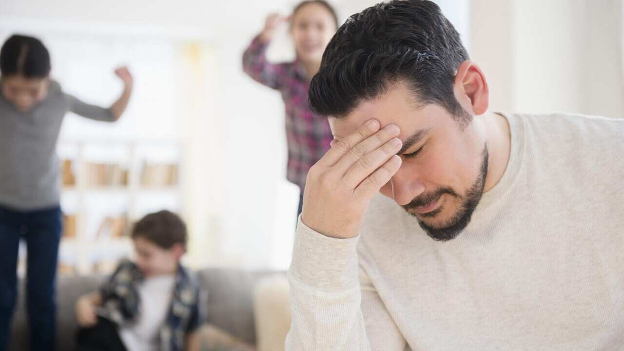 The coronavirus pandemic can increase stress levels for parents