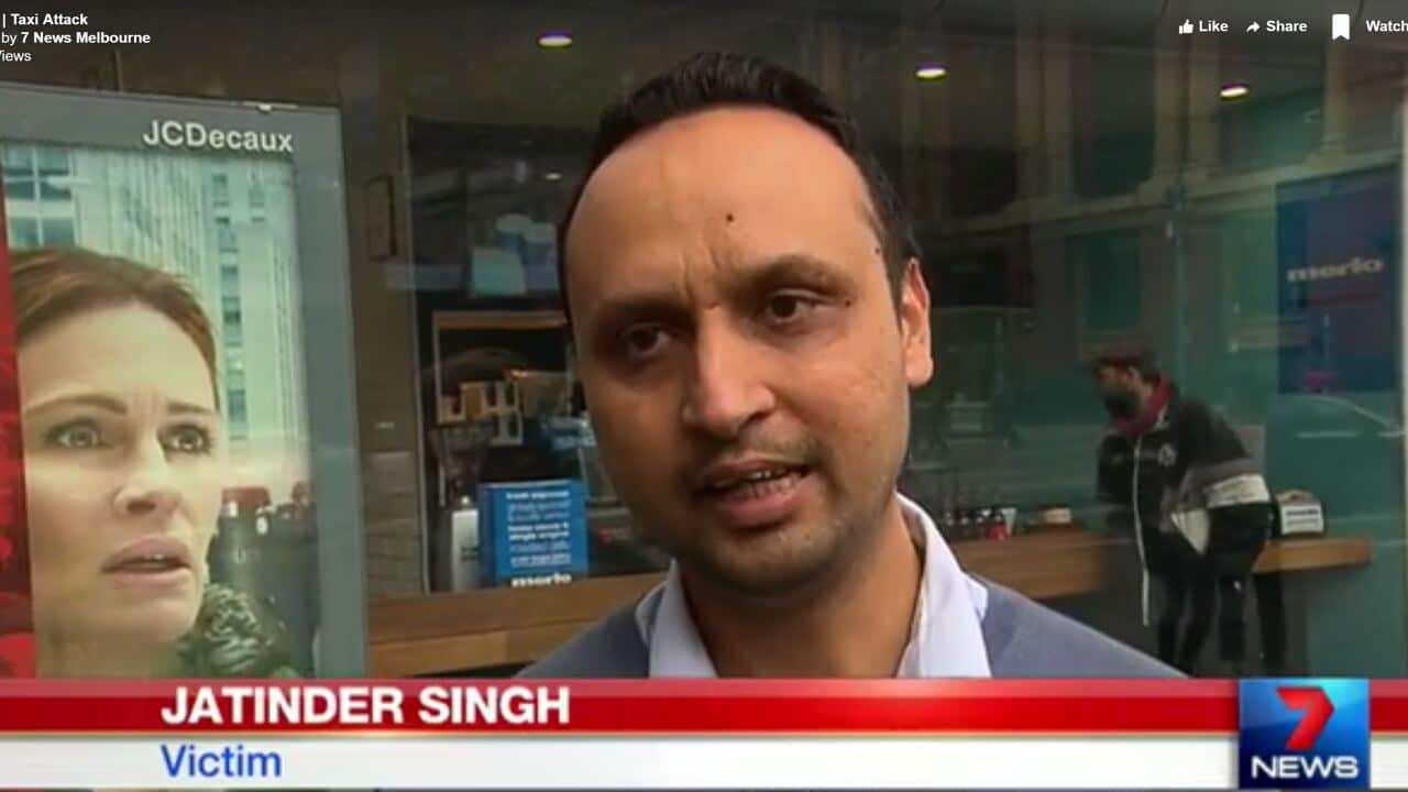 jatinder singh, taxi, smash, melbourne
