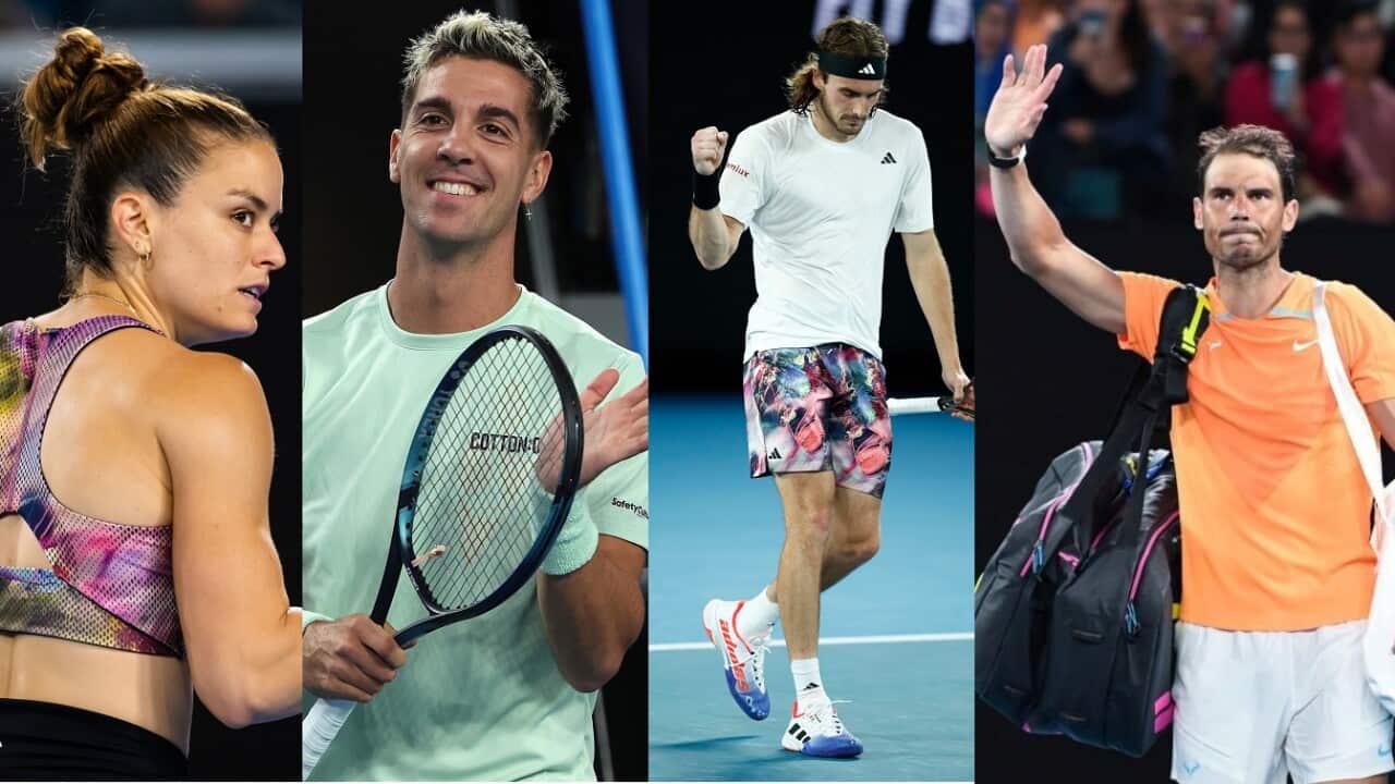 Maria Sakkari, Thanassi Kokkinakis, Stefanos Tsitsipas, Rafael Nadal / Tennis Australia