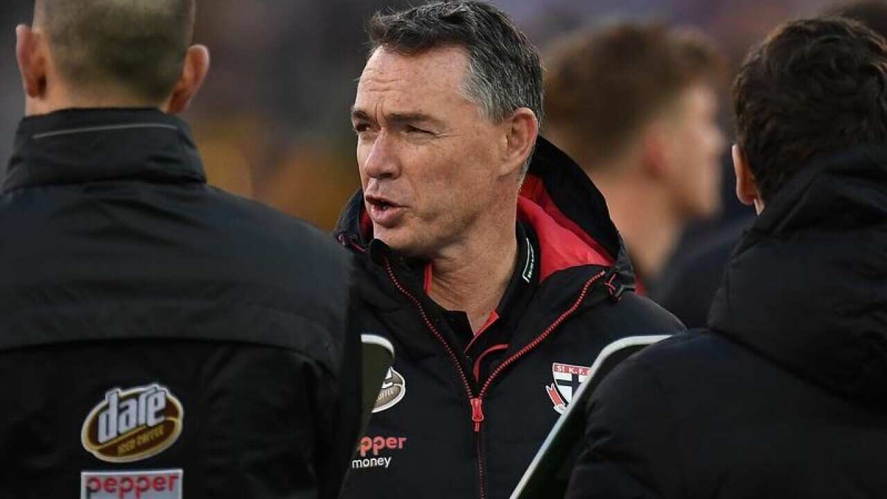 Coach of the Saints Alan Richardson.