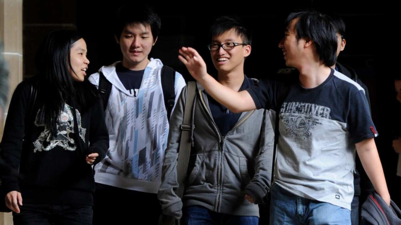 Internationale Studenten an der Melbourne University